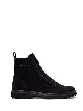 Puszābaki CALVIN KLEIN Eva Boot Mid Laceup Iconic Dress | YM0YM010700GJ