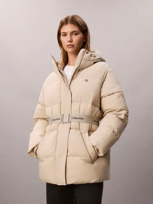 Купить Пуховик CALVIN KLEIN JEANS Belted Midweight Puffer LV047D507GNSU Podiumriga.lv
