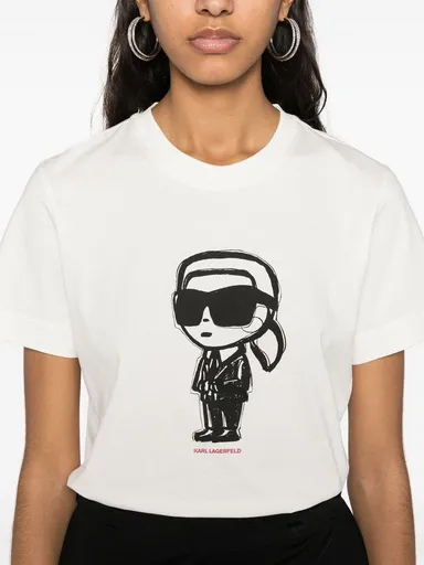 T-Shirt KARL LAGERFELD Ikon Sketch Karl T-Shirt | Podiumriga.lv Buy T-Shirt KARL LAGERFELD Ikon Sketch Karl T-Shirt | A1W17126