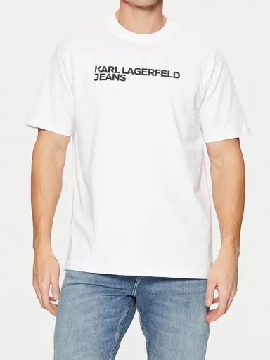 Купить Футболка KARL LAGERFELD JEANS Klj Reg Ss Essential Tee A1M17002 Podiumriga.lv