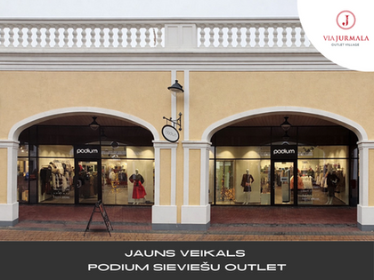 Pielaiko šodien Via Jurmala Outlet Village