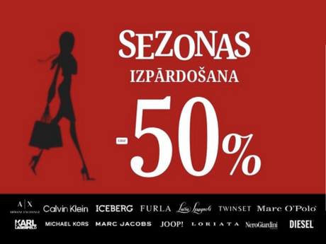 Sezonas preču izpārdošana