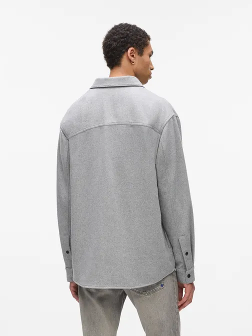 Karl Lagerfeld Jeans KARL QUOTE OVERSHIRT - Black