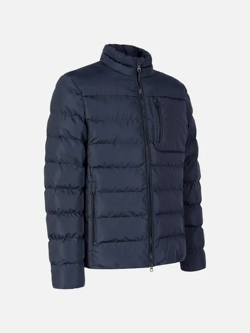 Buy: Men Down jacket GEOX M Snake Jacket - Rec Heavy Pol Blue from