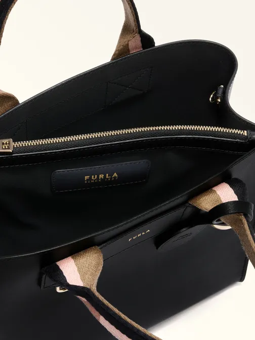 Buy: Women Bag FURLA Divide It S Tote Toni Nero Black from