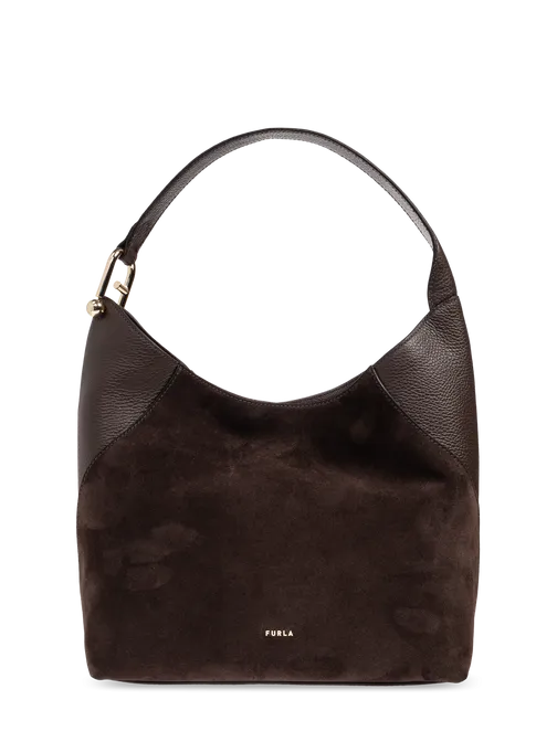 Buy: Women Bag FURLA Lara M Hobo Toni Espresso Brown from