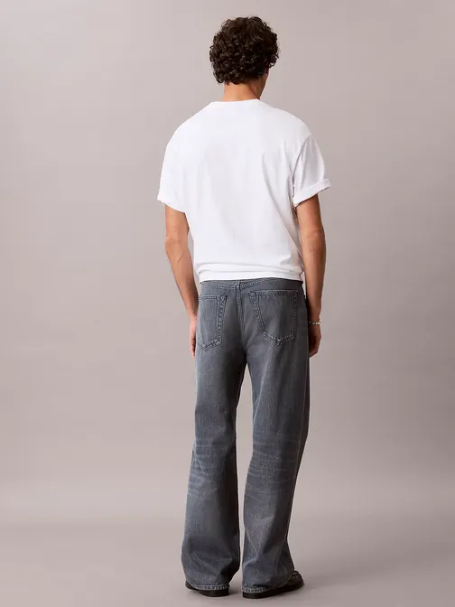 Buy: Men Jeans CALVIN KLEIN JEANS Baggy Blue Ash Stone Jean Gray