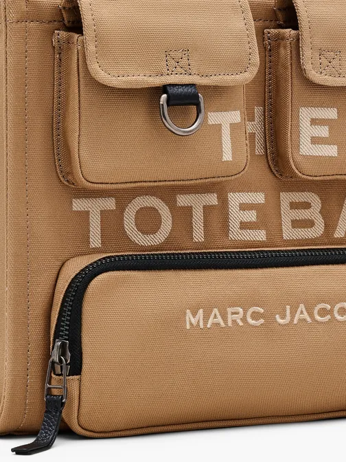 Buy: Women Bag MARC JACOBS The Cargo Canvas Medium Tote Bag Camel