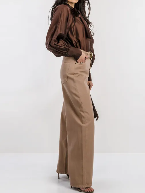 ス*ー様 22AW Apolina Bette Blouse chocolate ス*ー様 22AW Apolina