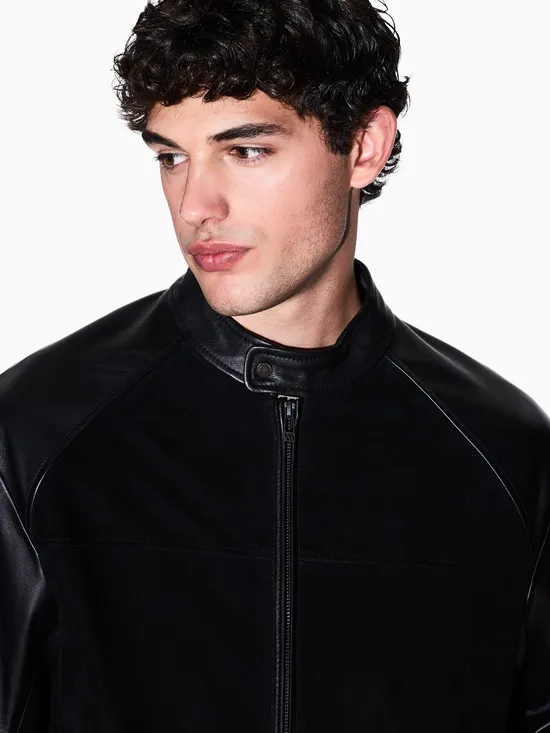 Leather jackets for men buy in the online shop Podiumriga.lv. Best