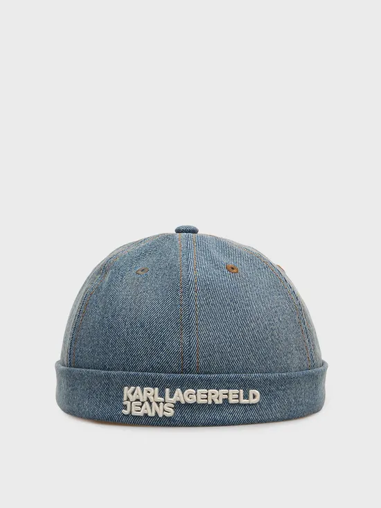 Karl Lagerfeld Jeans Box logo-appliqué Baseball Cap | White | FARFETCH