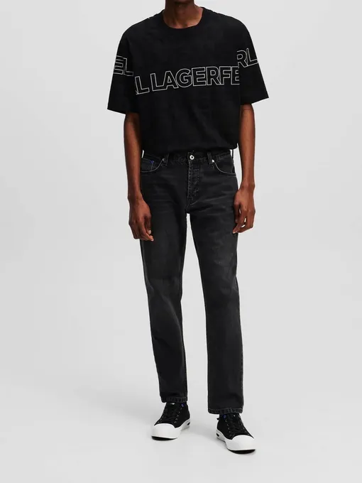 Džinsi KARL LAGERFELD JEANS Klj Tapered Denim | A1M10048 32'