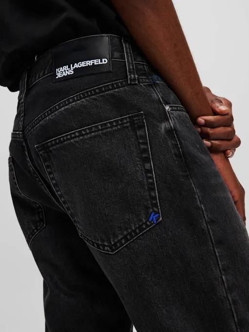 Džinsi KARL LAGERFELD JEANS Klj Tapered Denim | A1M10048 32' (Fotoattēls 3)