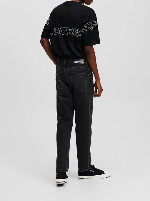 Džinsi KARL LAGERFELD JEANS Klj Tapered Denim | A1M10048 32' (Fotoattēls 2)