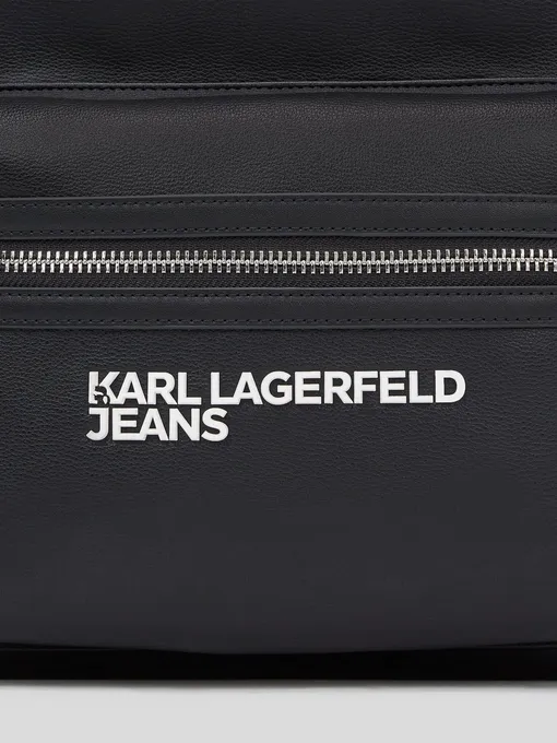 Mugursoma KARL LAGERFELD JEANS Klj Essential Grainy Pu Bp | A1M30302 (Fotoattēls 3)