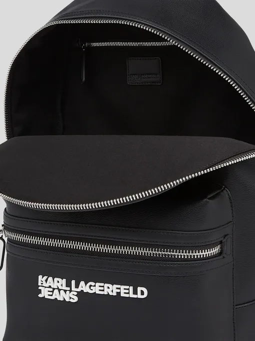 Mugursoma KARL LAGERFELD JEANS Klj Essential Grainy Pu Bp | A1M30302 (Fotoattēls 5)