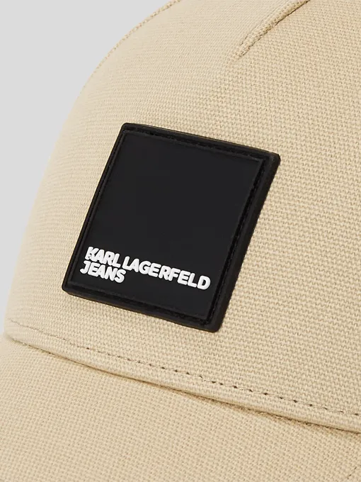Buy Baseball cap KARL LAGERFELD JEANS Klj Box Logo Pebble | A1M33001  (Photo 5)