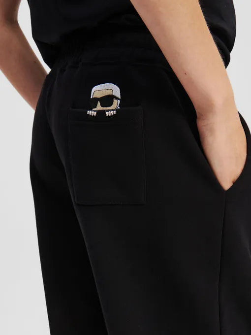 Купить Спортивные брюки KARL LAGERFELD Ikon Peak-A-Boo Sweatpants A1W10130 Podiumriga.lv (Фото 5)