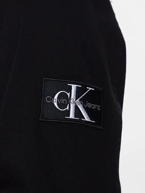 Krekls CALVIN KLEIN JEANS Monologo Badge Relaxed Shirt | J30J323255BEH (Fotoattēls 5)