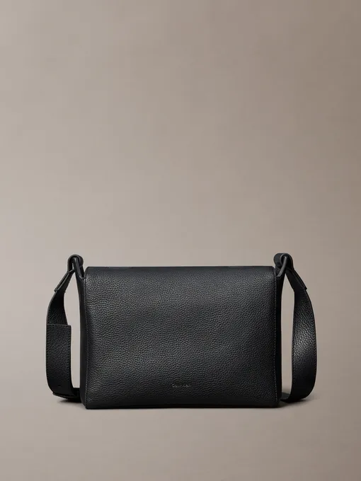 Buy: Men's Bag CALVIN KLEIN Micro Pebble Messenger 27 Black