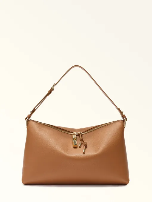 63%OFF★新品FURLA ブラウンベージュ ケース Buy: Women Bag FURLA Debby Brandy Brown from Podiumriga.lv online