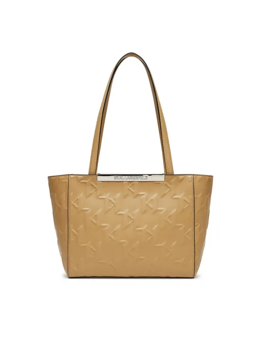 Buy: Women Bag KARL LAGERFELD Archive Barre Md Tote Nougat Brown