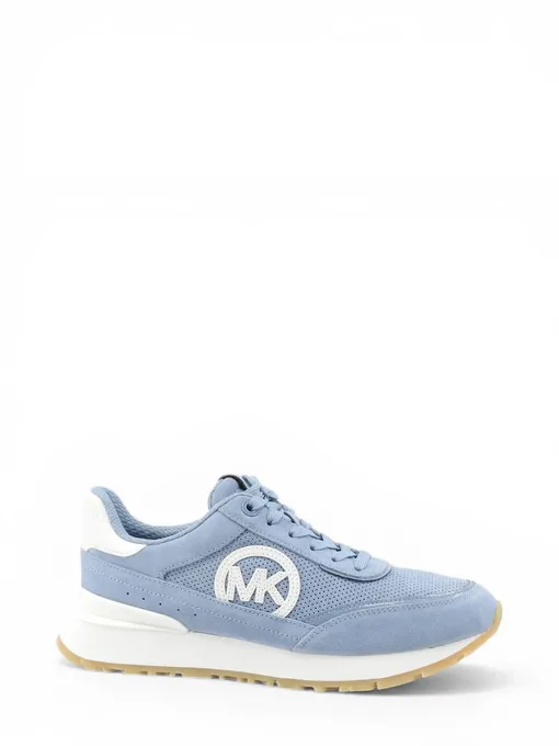 MICHAEL KORS スニーカー デニム 厚底 ブルー レディース michael-kors-nova-trainer-