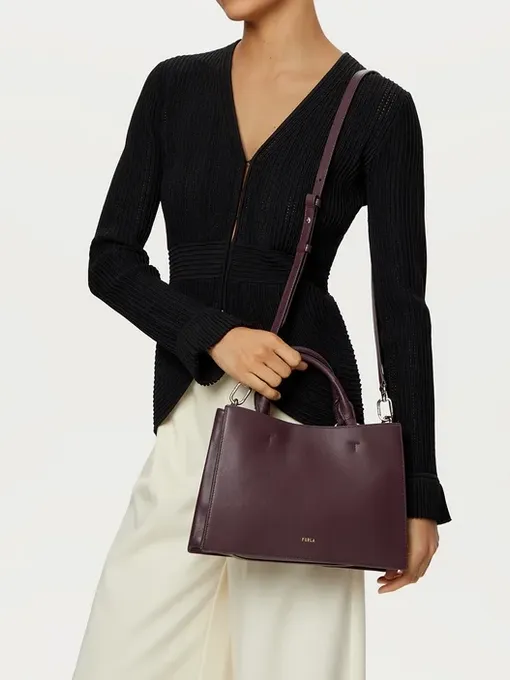 Soma FURLA Nuvola M - Vitello Claris Lux Chianti | WB01336 (Fotoattēls 2)