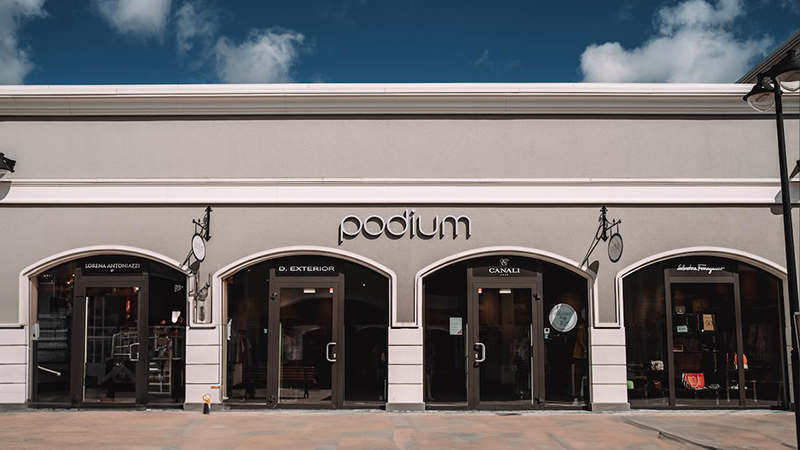 Via Jurmala Outlet Village – fasade